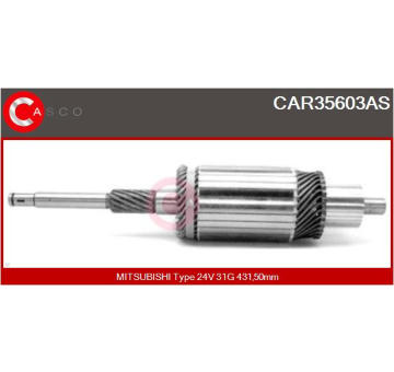 Usmerňovač alternátora CASCO CRC35106AS