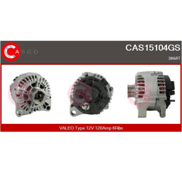 Regulátor alternátora CASCO CRE10126GS