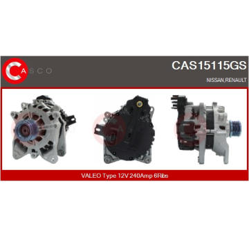 Regulátor alternátora CASCO CRE10135AS