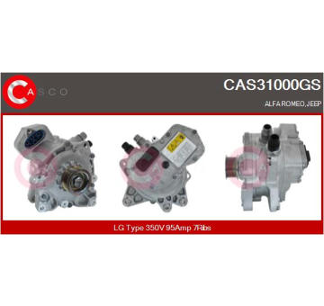 Vnútorný ventilátor CASCO CBW71002AS