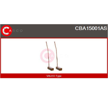Uhlíkový kartáč, generátor CASCO CBA15001AS
