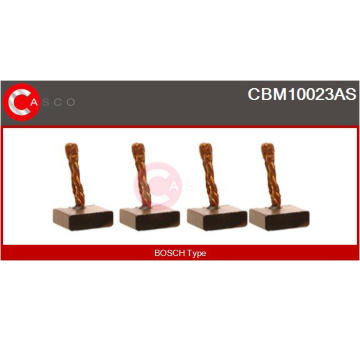 Uhlíkový kartáč, startér CASCO CBM10023AS