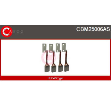 Uhlíkový kartáč, generátor CASCO CBA20001AS