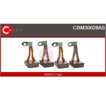 Uhlíkový kartáč, generátor CASCO CBA40002AS