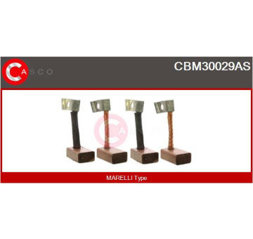 Uhlíkový kartáč, generátor CASCO CBA40003AS