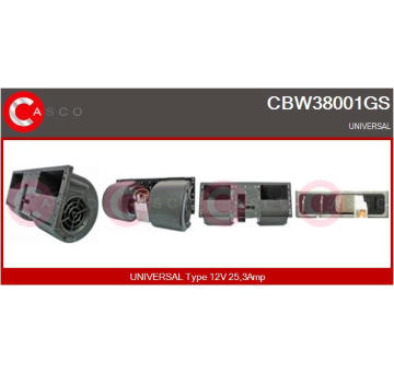 Držák, uhlíkové kartáče CASCO CBH10102AS