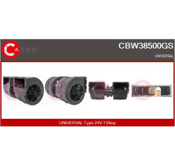 Držák, uhlíkové kartáče CASCO CBH10107AS