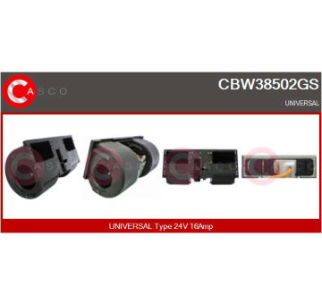 Držák, uhlíkové kartáče CASCO CBH10109AS