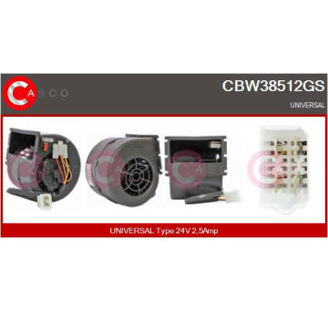 Držák, uhlíkové kartáče CASCO CBH10111AS