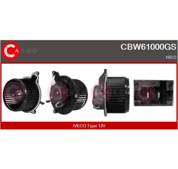 vnitřní ventilátor CASCO CBW61000GS