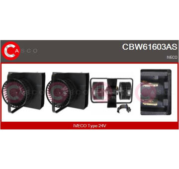 Rotor alternátora CASCO CRO10134AS