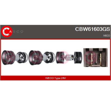 Rotor, generátor CASCO CRO10135AS