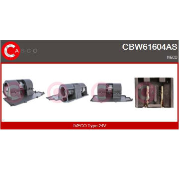 Rotor alternátora CASCO CRO10136AS