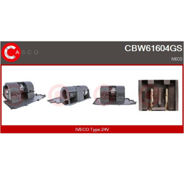 Držák, uhlíkové kartáče CASCO CBH10119AS