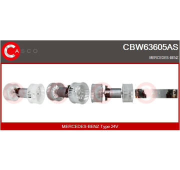 Držák, uhlíkové kartáče CASCO CBH10127AS