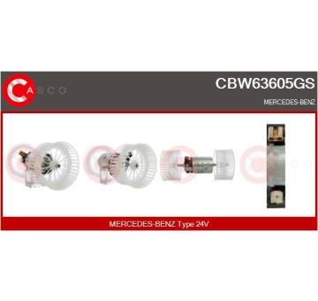 Držák, uhlíkové kartáče CASCO CBH10128AS