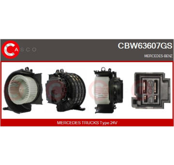 Držák, uhlíkové kartáče CASCO CBH10129AS