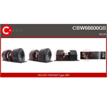 Rotor, generátor CASCO CRO10180AS