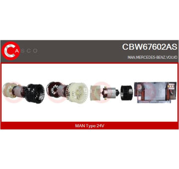 Rotor alternátora CASCO CRO10604AS