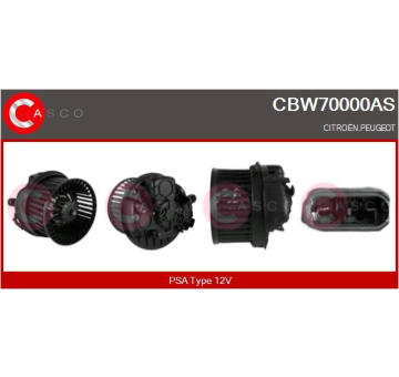 vnitřní ventilátor CASCO CBW70000AS