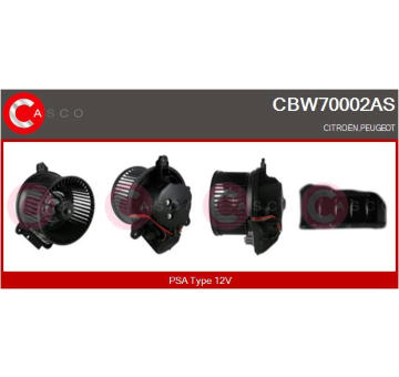 vnitřní ventilátor CASCO CBW70002AS