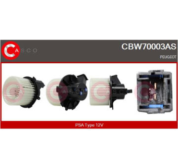 vnitřní ventilátor CASCO CBW70003AS