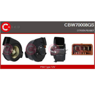 Rotor, generátor CASCO CRO10661AS