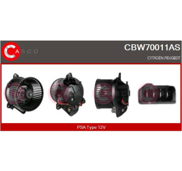 vnitřní ventilátor CASCO CBW70011AS