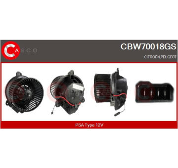 Rotor alternátora CASCO CRO15109AS