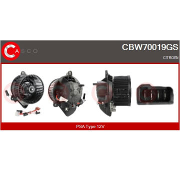 Rotor alternátora CASCO CRO15113AS