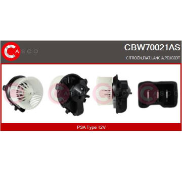 vnitřní ventilátor CASCO CBW70021AS