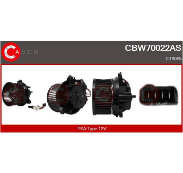 Držák, uhlíkové kartáče CASCO CBH10611AS