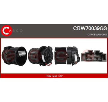 Rotor alternátora CASCO CRO30031AS