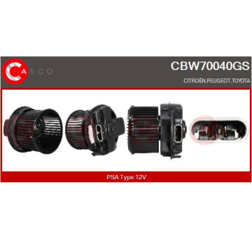 Držák, uhlíkové kartáče CASCO CBH15100AS