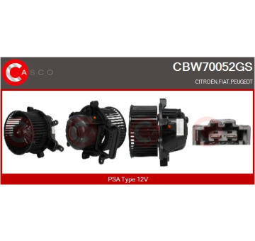 Držák, uhlíkové kartáče CASCO CBH20101AS