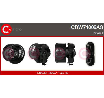 vnitřní ventilátor CASCO CBW71009AS