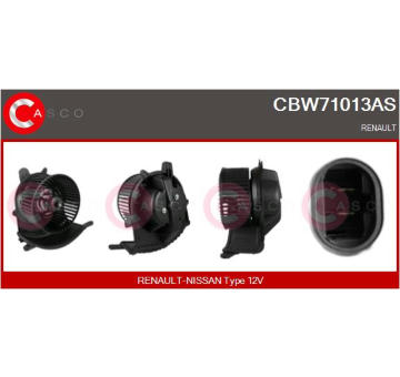 Vnútorný ventilátor CASCO CBW71013AS