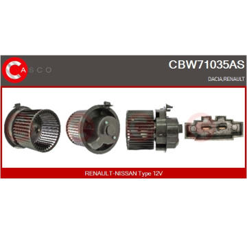 Držák, uhlíkové kartáče CASCO CBH40103AS
