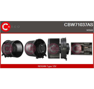 Vnútorný ventilátor CASCO CBW71037AS