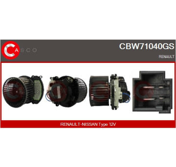 Držák, uhlíkové kartáče CASCO CBH40109AS