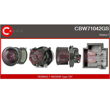 Odpor vnútorného ventilátora CASCO CRS71045AS
