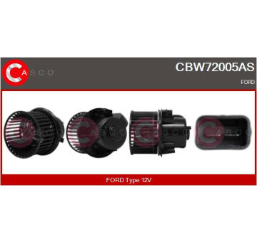 vnitřní ventilátor CASCO CBW72005AS