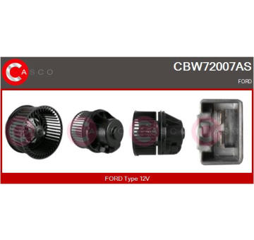 vnitřní ventilátor CASCO CBW72007AS