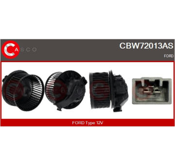 Odpor vnútorného ventilátora CASCO CRS73010AS