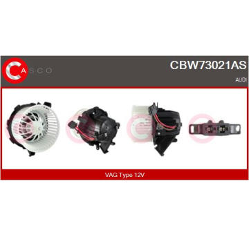 vnitřní ventilátor CASCO CBW73021AS