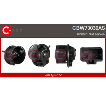 vnitřní ventilátor CASCO CBW73030AS