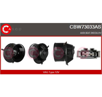 vnitřní ventilátor CASCO CBW73033AS