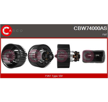 vnitřní ventilátor CASCO CBW74000AS