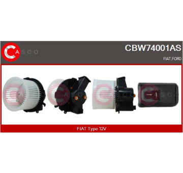 vnitřní ventilátor CASCO CBW74001AS