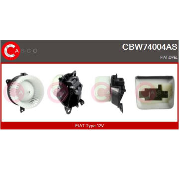 vnitřní ventilátor CASCO CBW74004AS